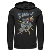 Men's Superman Electrified  Adult Pull Over Hoodie