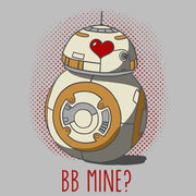 Men's Star Wars Valentine's Day BB Mine?  Adult Long Sleeve Shirt