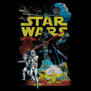 Men's Star Wars Galactic Battle  Adult T-Shirt