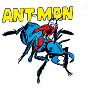 Men's Marvel Ant-Man Vintage Ant Rider Cartoon  Adult Baseball Tee