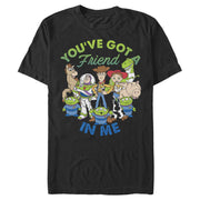 Men's Toy Story Friend in Me Scene  Adult T-Shirt