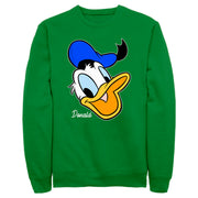 Men's Mickey & Friends Donald Duck Big Face  Adult Sweatshirt