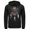 Men's Lost Gods Arrow Dream Catcher  Adult Pull Over Hoodie