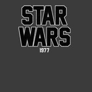 Men's Star Wars Bold Logo 1977  Adult Pull Over Hoodie