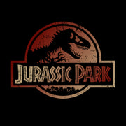 Men's Jurassic Park Earth Tone Logo  Adult T-Shirt