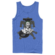 Men's Batman Joker Symbol  Adult Tank Top