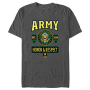 Men's US Army Honor & Respect Logo  Adult T-Shirt