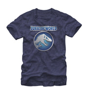 Men's Jurassic World Circle Logo  Adult T-Shirt