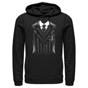 Men's Wednesday Nevermore Academy Uniform  Adult Pull Over Hoodie