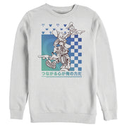 Men's Kingdom Hearts 1 Friendship Tower  Adult Sweatshirt