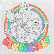 Men's The Muppets Be Yourself  Adult Long Sleeve Shirt