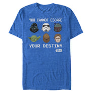 Men's Star Wars Pixelated Destiny Characters  Adult T-Shirt