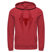 Men's Marvel Spider-Man Icon Badge  Adult Pull Over Hoodie