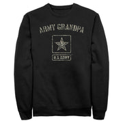 Men's US Army Camo Army Grandpa  Adult Sweatshirt