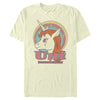 Men's Dungeons & Dragons Uni Unicorn Cartoon  Adult T-Shirt