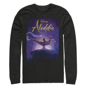 Men's Aladdin Movie Poster Magic  Adult Long Sleeve Shirt