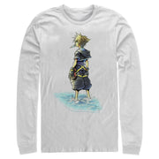 Men's Kingdom Hearts 1 Beach Sora  Adult Long Sleeve Shirt