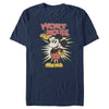 Men's Mickey & Friends Retro Mickey Mouse Greeting  Adult T-Shirt