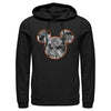 Men's Mickey & Friends Gray Camo Mickey Mouse Logo  Adult Pull Over Hoodie