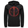 Men's Marvel Deadpool Tie-Dye Logo  Adult Pull Over Hoodie