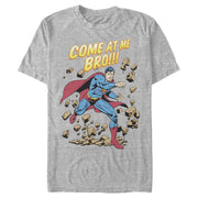 Men's Superman Come At Me Bro  Adult T-Shirt