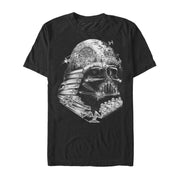 Men's Star Wars Darth Vader Star Ship Collage  Adult T-Shirt