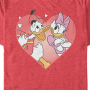 Men's Mickey & Friends Mickey and Friends Duck Love  Adult T-Shirt