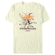 Men's The Hobbit: An Unexpected Journey The Lonely Mountain  Adult T-Shirt