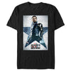 Men's Marvel The Falcon and the Winter Soldier Bucky Poster  Adult T-Shirt