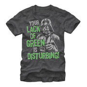 Men's Star Wars Lack of Green Disturbing  Adult T-Shirt