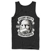 Men's Star Wars: The Clone Wars Stormtrooper Portrait  Adult Tank Top