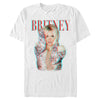 Men's Britney Spears Pop Star Glitch  Adult T-Shirt