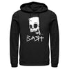 Men's The Simpsons Skeleton Bart  Adult Pull Over Hoodie