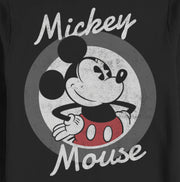 Men's Mickey & Friends Classic Circle  Adult Sweatshirt