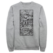 Men's Kingdom Hearts 3 Action Panels  Adult Sweatshirt