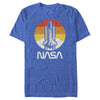 Men's NASA Sunset Retro Launch  Adult T-Shirt