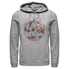 Men's Mickey & Friends Retro Group Shot  Adult Pull Over Hoodie