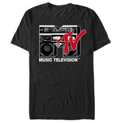 Men's MTV Boombox Logo  Adult T-Shirt