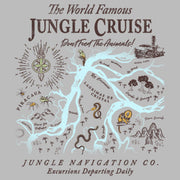 Men's Jungle Cruise Excursion Map  Adult T-Shirt