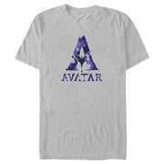 Men's Avatar Watercolor A Logo  Adult T-Shirt