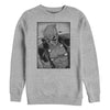 Men's Marvel Deadpool Classic Grey GrayscalePose  Adult Sweatshirt