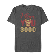 Men's Marvel Iron Man Arc Heart 3000  Adult T-Shirt