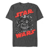 Men's Star Wars Darth Vader Helmet Collapse  Adult T-Shirt