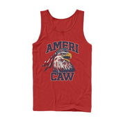 Men's Lost Gods Fourth of July  Americaw Eagle  Adult Tank Top