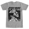 Men's Star Wars The Force Awakens First Order Stormtrooper Panels  Adult T-Shirt