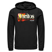 Men's Doritos 90s Logo Grey  Adult Pull Over Hoodie