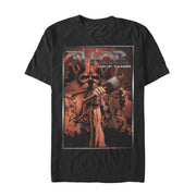 Men's Marvel Thor Artistic Poster  Adult T-Shirt