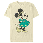 Men's Mickey & Friends Flower Girl Minnie  Adult T-Shirt