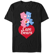 Men's Care Bears Cuddling Bears  Adult T-Shirt