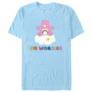 Men's Care Bears No Worries Bear  Adult T-Shirt